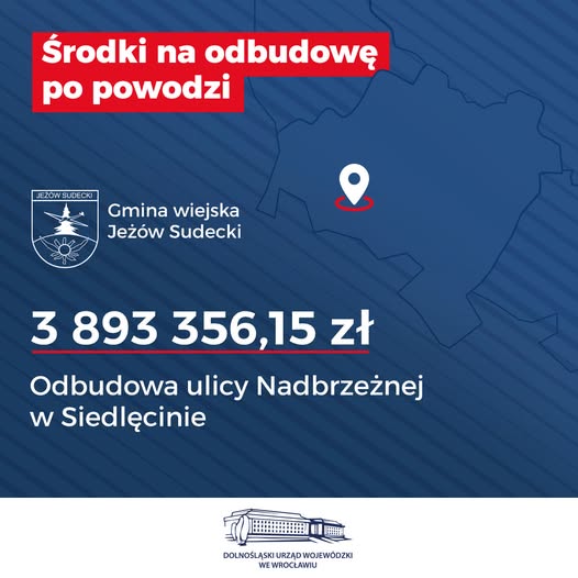 Dolny Śląsk: Kolejne miliony na odbudowę po powodzi - Paragraf