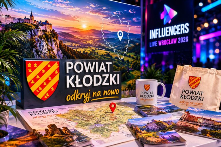 Powiat Kłodzki promował region na InfluencersLive 2026 Wrocław - Paragraf