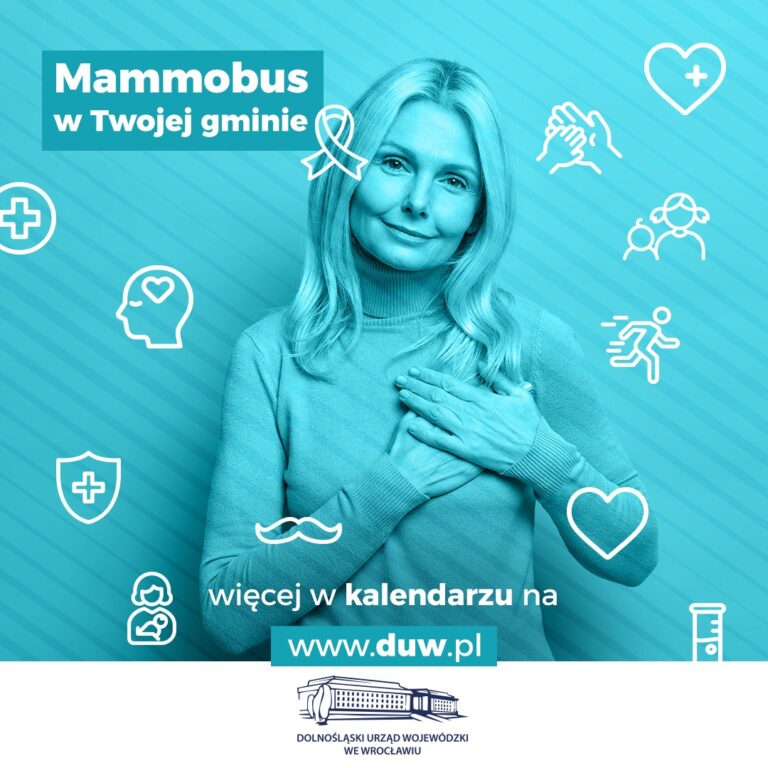 Mammobus na Dolnym Śląsku! Bezpłatne badania dla kobiet - Paragraf