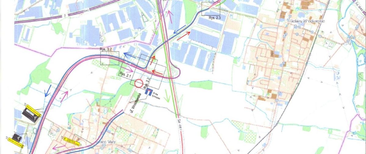 Zamkną jezdnię DK35 i ul. Wrocławską w Tyńcu Małym - Paragraf