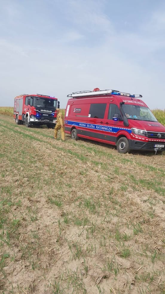 80-latek z demencją odnaleziony w polu w Stróży - Paragraf