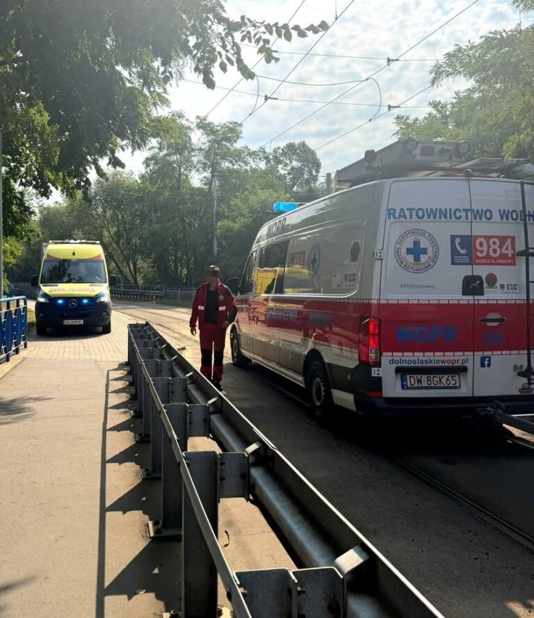 Wpadł do Bystrzycy we Wrocławiu – w rzece nie było wody - Paragraf