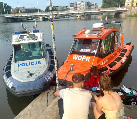 WOPR ratował 6 osób na Wyspie Słodowej we Wrocławiu - Paragraf