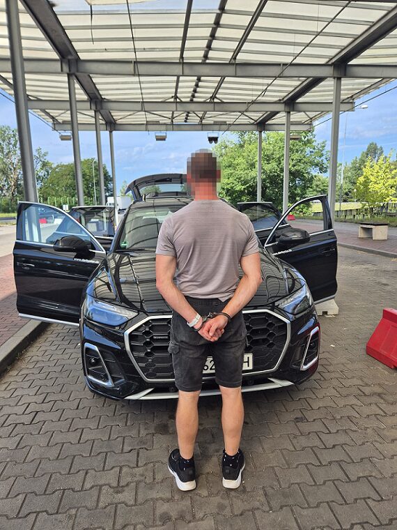 Litwin ukradł Audi za 100 tys. zł i wjechał do Polski - Paragraf