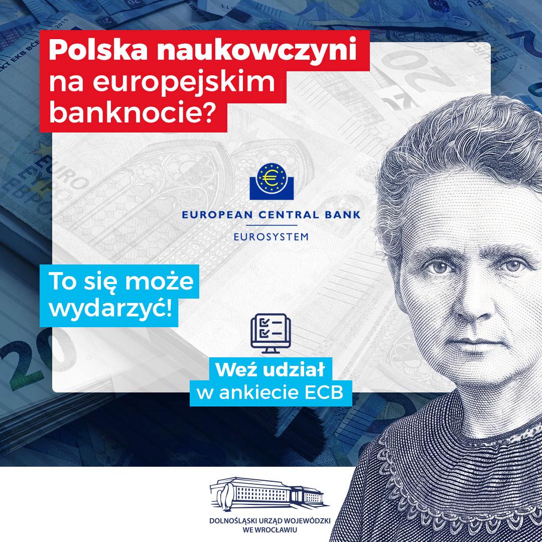 Maria Skłodowska-Curie może trafić na banknot 20 euro - Paragraf
