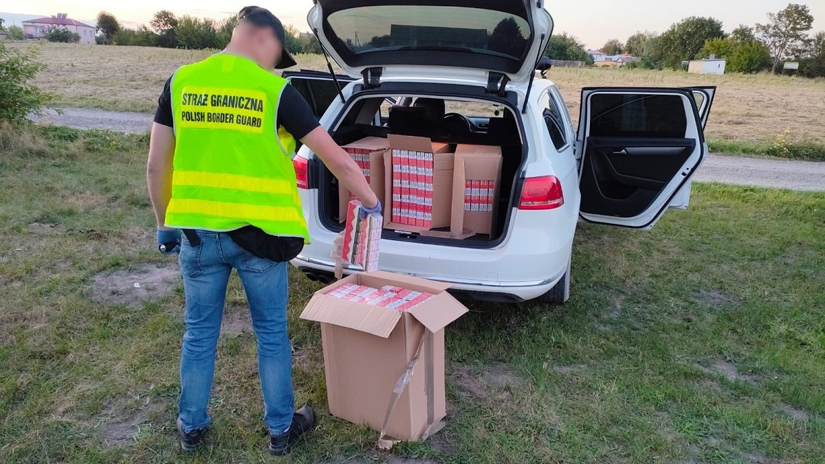 SG przejęła 2,2 tys. paczek papierosów o wartości 46 tys. zł - Paragraf