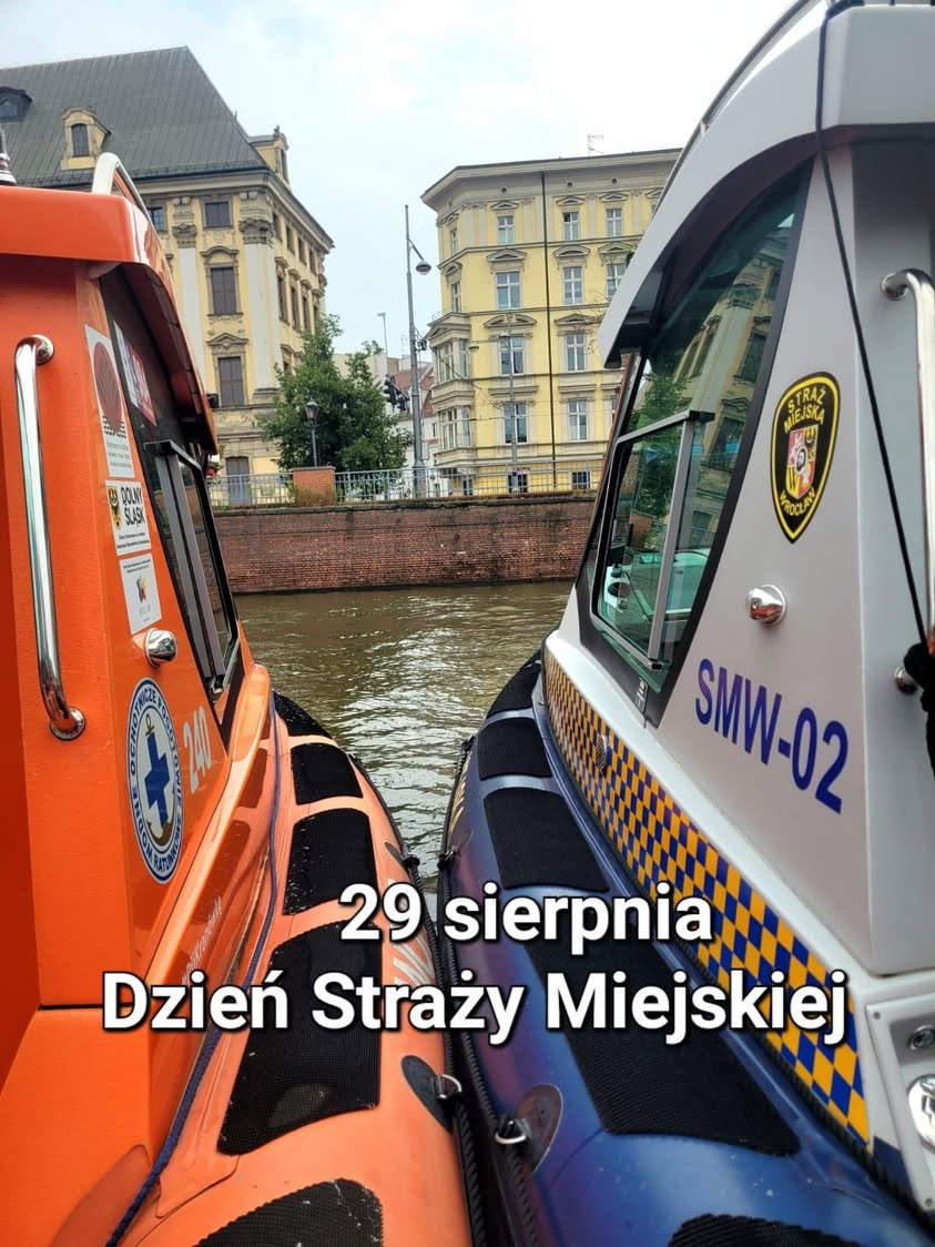 WOPR dziękuje Straży Miejskiej Wrocławia za współpracę - Paragraf