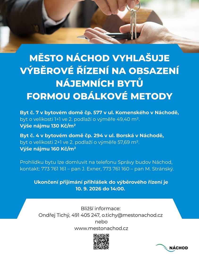 Wynajmij mieszkanie w Náchodzie. Sprawdź dostępne lokale - Paragraf