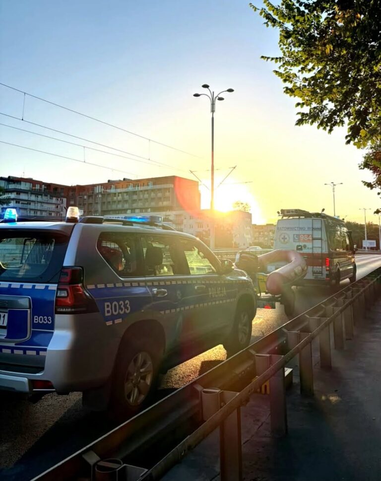 Służby interweniowały przy Moście Dmowskiego we Wrocławiu - Paragraf
