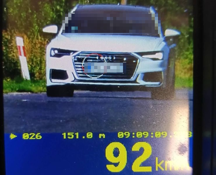 Jechał 92 km/h w mieście. Kierowca Audi surowo ukarany - Paragraf