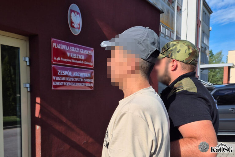 SG zatrzymała obywatela Uzbekistanu we Włoszczowej - Paragraf