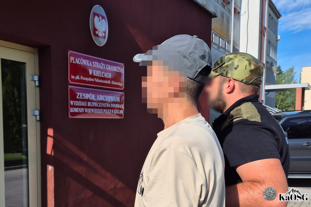 SG zatrzymała obywatela Uzbekistanu we Włoszczowej - Paragraf