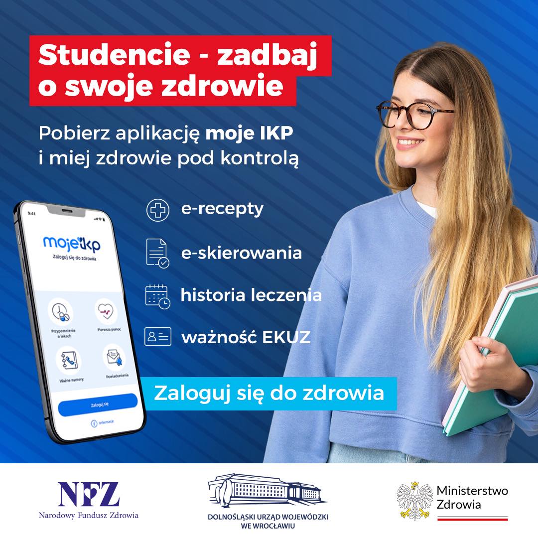 Studenci mogą zarządzać zdrowiem w aplikacji mojeIKP - Paragraf