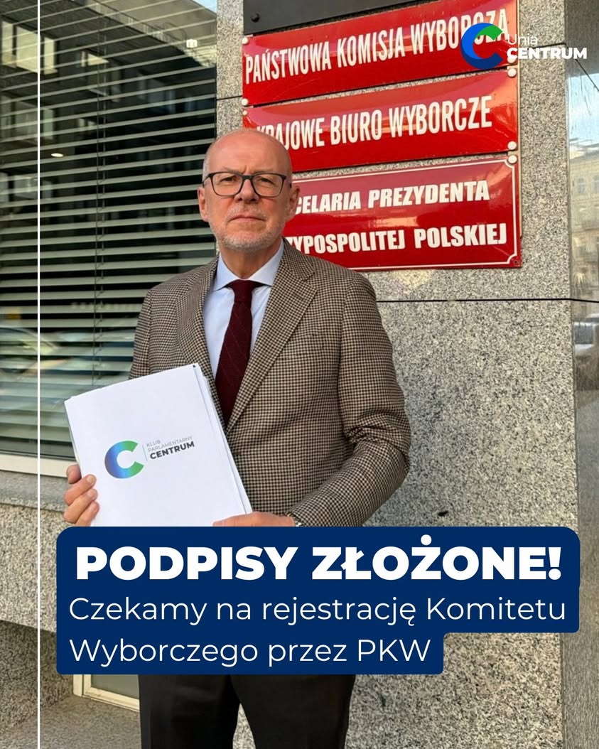 Senator Trela zarejestrował Komitet Koalicji 15X - Paragraf